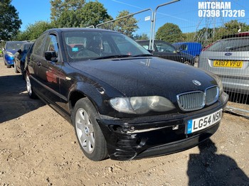 Location: Mitcham - 2004 BMW 320 DE SE AUTO 4 Door Saloon REG: LG54NSN, Keys: No, MOT Expiry date: 17/05/2025, 1995 Diesel, 5 Speed Auto Diesel, Former Keepers: 4