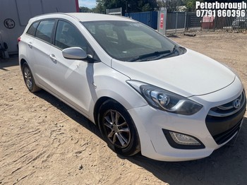 Location: PETERBOROUGH - 2013 HYUNDAI I30 ACTIVE BLUE DRIVE CRD ESTATE REG: EO63KMJ, 1582cc Diesel, 6 Speed Manual Diesel, Former Keepers: 5, Keys: No, MOT: Expiry date25/08/2026