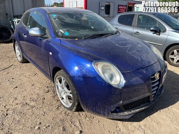Location: Peterborough - 2012 ALFA ROMEO MITO DISTINCTIVE M-AIR TB 3 Door Hatchback REG: ML12XSU, Keys: No, MOT Expiry date: 01/08/2026, 1368 Petrol, 6 Speed Manual Petrol, Former Keepers: 3