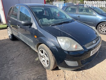 Location: Peterborough - 2008 FORD FIESTA STYLE CLIMATE 5 Door Hatchback REG: AK58VMH, Keys: No, MOT Expiry date: 12/06/2026, 1242 Petrol, 5 Speed Manual Petrol, Former Keepers: 6