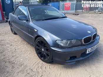 Location: Peterborough - 2005 BMW 318 CI SE Convertible REG: LD55LWF, Keys: No, MOT Expiry date: 20/05/2026, 1995 Petrol, 5 Speed Manual Petrol, Former Keepers: 7