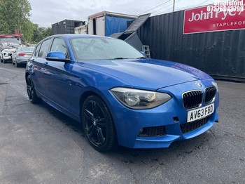 Location: Stapleford - 2013 BMW 118D M SPORT AUTO 5 Door Hatchback REG: AV63FBD, Keys: Yes, MOT Expiry date: 22/04/2027, 1995 Diesel, 8 Speed Auto Diesel, Former Keepers: 9