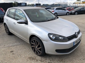 Location: Brentwood - 2012 VOLKSWAGEN GOLF S TSI 5 Door Hatchback REG: FR12HMG, Keys: No, MOT Expiry date: 11/11/2026, 1390 Petrol, 6 Speed Manual Petrol, Former Keepers: 10