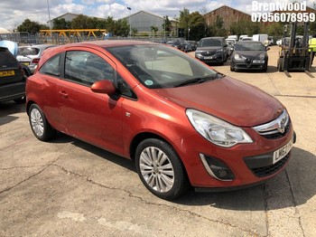 Location: Brentwood - 2012 VAUXHALL CORSA EXCITE AC 3 Door Hatchback REG: LM62PNX, Keys: No, MOT Expiry date: 28/05/2026, 1229 Petrol, 5 Speed Manual Petrol, Former Keepers: 3