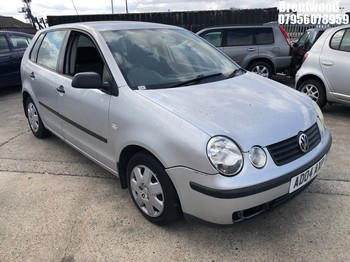 Location: Brentwood - 2004 VOLKSWAGEN POLO S 5 Door Hatchback REG: AD04AXP, Keys: No, MOT Expiry date: 13.06.2026, 1200 Petrol, 5 Speed Manual Petrol, Former Keepers: 8