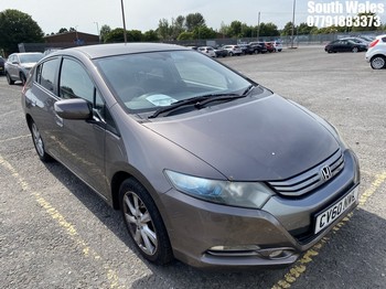 Location: South Wales - 2010 HONDA INSIGHT ES CVT 5 Door Hatchback REG: CV60NWL, 1339cc Hybrid Electric, Variable 1 Speed Auto Petrol/E, Former Keepers: 2, Keys: Yes, MOT Expiry date: 28/02/2027