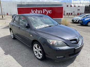 Location: South Wales - 2007 MAZDA 3 SPORT 5 Door Hatchback REG: CF07ABZ, Keys: No, MOT Expiry date: 04/06/2025, 1999 Petrol, 5 Speed Manual Petrol, Former Keepers: 4