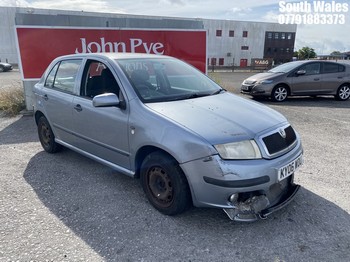 Location: South Wales - 2006 SKODA FABIA AMBIENTE 12V HTP 5 Door Hatchback REG: KY06WOU, Keys: No, MOT Expiry date: 26/06/2026, 1198 Petrol, 5 Speed Manual Petrol, Former Keepers: 8