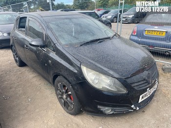 Location: Mitcham - 2008 VAUXHALL CORSA SXI A/C 5 Door Hatchback REG: MM08FFZ, Keys: No, MOT Expiry date: 29/05/2026, 1364 Petrol, 5 Speed Manual Petrol, Former Keepers: 7