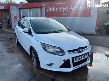 Location: Hull - 2014 FORD FOCUS TITANIUM NAVIGATOR 5 Door Hatchback REG: SH64VUT, Keys: No, MOT Expiry date: 30/03/2025, 1560 Diesel, 6 Speed Manual Diesel, Former Keepers: 5