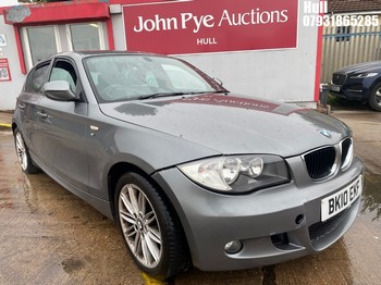 Location: Hull - 2010 BMW 116I M SPORT 5 Door Hatchback REG: BK10EKF, Keys: No, MOT Expiry date: 18/08/2026, 1995 Petrol, 6 Speed Manual Petrol, Former Keepers: 12