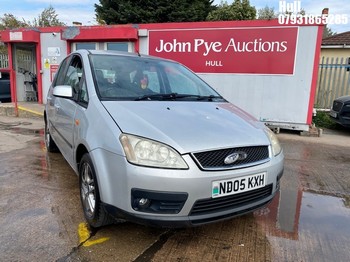 Location: Hull - 2005 FORD FOCUS C-MAX ZETEC MPV REG: ND05KXH, Keys: No, MOT Expiry date: 29/07/2026, 1596 Petrol, 5 Speed Manual Petrol, Former Keepers: 8