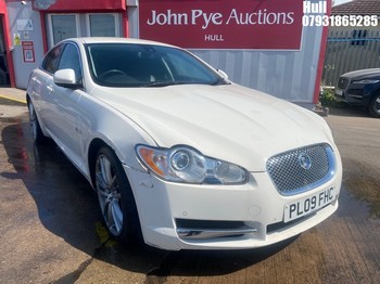 Location: Hull - 2009 JAGUAR XF PORTFOLIO V6 AUTO 4 Door Saloon REG: PL09FHC, Keys: No, MOT Expiry date: 05/05/2027, 2997 Diesel, 6 Speed Auto Diesel, Former Keepers: 4