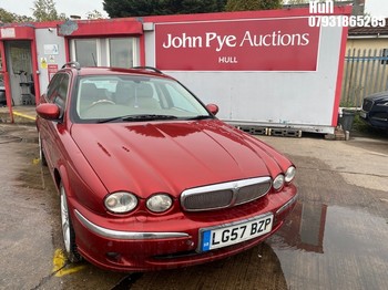 Location: Hull - 2007 JAGUAR X-TYPE SOVEREIGN D Estate REG: LG57BZP, Keys: No, MOT Expiry date: 23/07/2025, 2198 Diesel, 6 Speed Manual Diesel, Former Keepers: 6