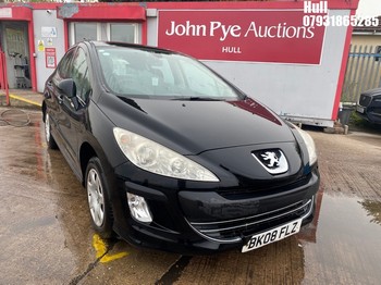 Location: Hull - 2008 PEUGEOT 308 S AUTO 5 Door Hatchback REG: BK08FLZ, Keys: No, MOT Expiry date: 15/11/2025, 1598 Petrol, 5 Speed Auto Petrol, Former Keepers: 5