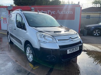 Location: Hull - 2010 CITROEN BERLINGO 625 EN-PRISE HDI Panel Van REG: YE10OKX, Keys: No, MOT Expiry date: 14/04/2026, 1560 Diesel, 5 Speed Manual Diesel, Former Keepers: 10