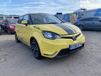 Location: Leeds - 2015 MG 3 STYLE PLUS LUX VTI-TECH 5 Door Hatchback REG: EX65ETA, Keys: No, MOT Expiry date: 15-04-2026, 1498 Petrol, 5 Speed Manual Petrol, Former Keepers: 3