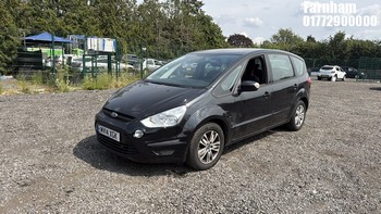 Location: Farnham - 2014 FORD S-MAX ZETEC TDCI AUTO S-MAX 5 Door MPV REG: MV14XGK, Keys: Yes, MOT Expiry date: 16/07/2026, 1997 CC Diesel, 6 Speed Automatic Diesel, Former Keepers: 2
