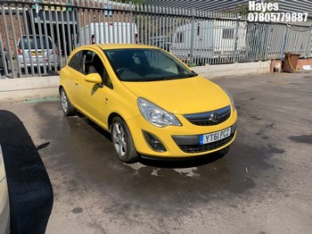Location: Hayes - 2011 VAUXHALL CORSA SXI 3 Door Hatchback REG: YT61PCZ, Keys: No, MOT Expiry date: 21/10/2026, 1229 Petrol, 5 Speed Manual Petrol, Former Keepers: 5