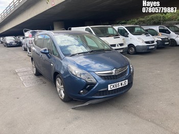 Location: Hayes - 2015 VAUXHALL ZAFIRA TOURER SRI TURBO MPV REG: CK65WJD, Keys: No, MOT Expiry date: 19/04/2027, 1364 Petrol, 6 Speed Manual Petrol, Former Keepers: 5