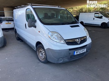Location: Hayes - 2012 VAUXHALL VIVARO 2900 CDTI LWB Panel Van REG: RF12HYC, Keys: No, MOT Expiry date: 17/09/2026, 1995 Diesel, 6 Speed Manual Diesel, Former Keepers: 3