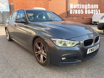 Location: Nottingham - 2016 BMW 320D M SPORT AUTO 4 DOOR SALOON REG: FM16EDL, 1995CC DIESEL, 8 SPEED AUTO DIESEL, Former Keepers: 2, Keys: Yes, MOT Expiry date: 03/12/2026