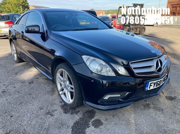 Location: Nottingham - 2010 MERCEDES-BENZ E350 BLUEF-CY SPORT CDI A COUPE REG: FY60FGC, 2987cc DIESEL, 7 SPEED AUTO DIESEL, Former Keepers: 6, Keys: Yes, MOT Expiry date: 29/12/2026