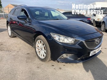 Location: Nottingham - 2016 MAZDA 6 SE-L NAV D AUTO Estate REG: LN16HRG, 2191cc Diesel, 6 Speed Auto Diesel, Former Keepers: 5, Keys: Yes, MOT Expiry date: 05/08/2027
