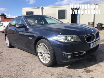 Location: Nottingham - 2014 BMW 520D LUXURY 4 Door Saloon REG: RE14CPU, 1995cc Diesel, 6 Speed Manual Diesel, Former Keepers: 5, Keys: Yes, MOT Expiry date: 19/11/2026