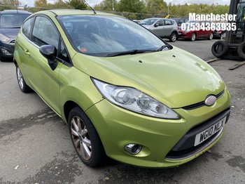 Location: Manchester - 2010 FORD FIESTA ZETEC 3 Door Hatchback REG: WG10NLX, 1242 Petrol, 5 Speed Manual Petrol, Former Keepers: 9, Keys: No, MOT Expiry date: 07/04/2027