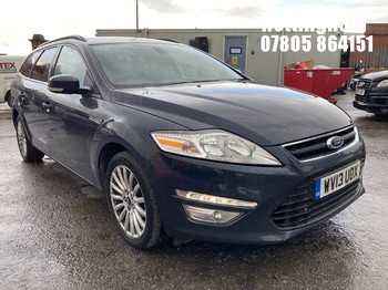 Location: Nottingham - 2013 FORD MONDEO ZETEC BUSINESS EDN ESTATE REG: WV13UOX, 1997cc DIESEL, 6 SPEED MANUAL DIESEL, Former Keepers: 4, Keys: Yes, MOT Expiry date: 18/12/2026