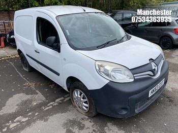 Location: Manchester - 2014 RENAULT KANGOO ML19 DCI Car Derived Van REG: HK63ZXT, 1461 Diesel, 5 Speed Manual Diesel, Former Keepers: 9, Keys: No, MOT Expiry date: 05/01/2026