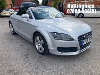 Location: Nottingham - AUDI TT TFSI S-TRONIC Convertible REG: FV08YPO, 1984cc Petrol, 6 Speed Auto Petrol, Former Keepers: 2, Keys: Yes, MOT Expiry date: 19/04/2027