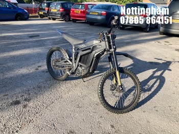 Location: Nottingham - Surron Talaria Sting EBIKE REG: EBIKE965, N/A Electric, Automatic, Former Keepers: N/A, Keys: Yes, MOT Expiry date: