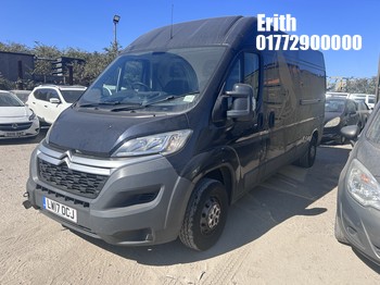 Location: Erith - 2017 CITROEN RELAY 35 L3H2 EPRISE BLUEHDI RELAY Panel Van REG: LW17OCJ, Keys: Yes, MOT Expiry date: 02/09/2026, 1997 CC Diesel, 6 Speed Manual Diesel, Former Keepers: 0