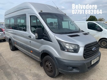 Location: BELVEDERE - 2017 FORD TRANSIT 460 ECONETIC TECH Minibus REG: YS17ZDG, 2198cc Diesel, Manual Diesel, Former Keepers: 6, Keys: No, MOT: Expiry date01.09.2026