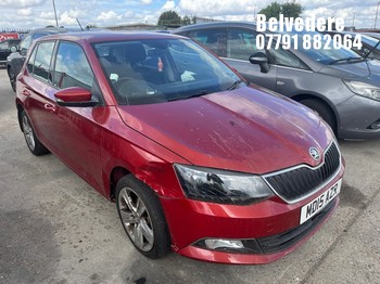 Location: BELVEDERE - 2015 SKODA FABIA SE L TSI 5 Door Hatchback REG: MD15AZR, 1197cc Petrol, 5 Speed Manual Petrol, Former Keepers: 3, Keys: No, MOT: Expiry date17.10.2026