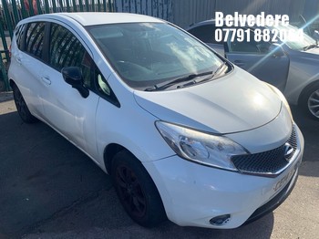 Location: BELVEDERE - 2014 NISSAN NOTE ACENTA MPV REG: CE14XSG, 1198cc Petrol, 5 Speed Manual Petrol, Former Keepers: 5, Keys: No, MOT: Expiry date20.10.2026