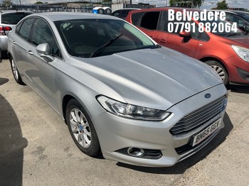 Location: BELVEDERE - 2015 FORD MONDEO ZETEC ECONETIC TDC 5 Door Hatchback REG: BN65GGV, 1499cc Diesel, 6 Speed Manual Diesel, Former Keepers: 7, Keys: No, MOT: Expiry date09.04.2027
