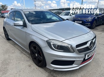 Location: Belvedere - 2013 MERCEDES-BENZ A250 BL-CY ENGINEERED BY 5 DOOR HATCHBACK REG: WF13GSO, 1991cc PETROL, 7 SPEED AUTO PETROL, Former Keepers: 5, Keys: Yes, MOT Expiry date: 01.03.2027