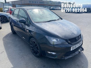 Location: Belvedere - 2013 SEAT IBIZA FR TSI 5 Door Hatchback REG: OU63ZVK, Keys: No, MOT Expiry date: 20/07/2026, 1197 Petrol, 5 Speed Manual Petrol, Former Keepers: 7
