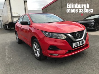 Location: Edinburgh - 2019 NISSAN QASHQAI ACENTA PREMIUM DI 5 Door Hatchback REG: DU69UEK, Keys: Yes, MOT Expiry date: 26/02/2026, 1332 Petrol, 6 Speed Manual Petrol, Former Keepers: 2