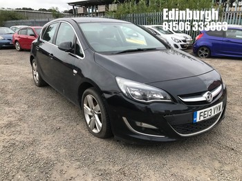 Location: Edinburgh - 2013 VAUXHALL ASTRA SRI AUTO 5 Door Hatchback REG: FE13VYW, Keys: No, MOT Expiry date: 05/06/2026, 1598 Petrol, 6 Speed Auto Petrol, Former Keepers: 3