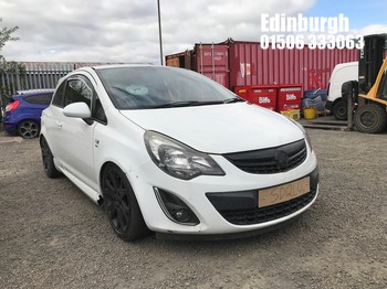 Location: Edinburgh - 2012 VAUXHALL CORSA SRI CDTI 3 Door Hatchback REG: SD12LGG, Keys: No, MOT Expiry date: 30/05/2025, 1686 Diesel, 6 Speed Manual Diesel, Former Keepers: 7