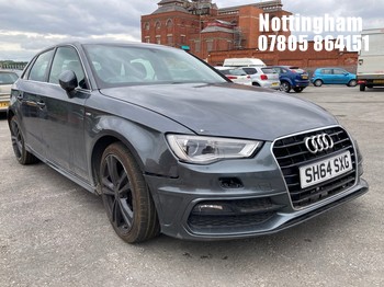 Location: Nottingham - 2014 AUDI A3 S LINE TDI 5 Door Hatchback REG: SH64SXG, Keys: No, MOT Expiry date: 04/01/2027, 1968 Diesel, 6 Speed Manual Diesel, Former Keepers: 4