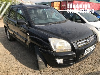 Location: Edinburgh - 2005 KIA SPORTAGE XS CRDI 5 Door Hatchback REG: SM55ZSP, Keys: No, MOT Expiry date: 11/09/2024, 1991 Diesel, 5 Speed Manual Diesel, Former Keepers: 7