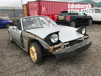 Location: Edinburgh - 1998 MAZDA MX-5 Convertible REG: S505CGP, Keys: Yes, MOT Expiry date: 21/08/2026, 1839 Petrol, 5 Speed Manual Petrol, Former Keepers: 10