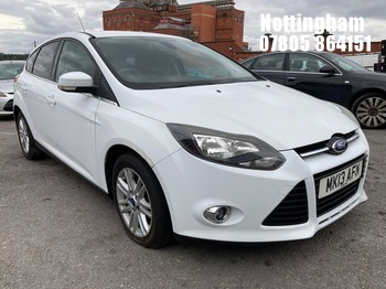 Location: Nottingham - 2013 FORD FOCUS TITANIUM TURBO 5 Door Hatchback REG: MK13AFN, Keys: No, MOT Expiry date: 06/03/2025, 998 Petrol, 5 Speed Manual Petrol, Former Keepers: 4