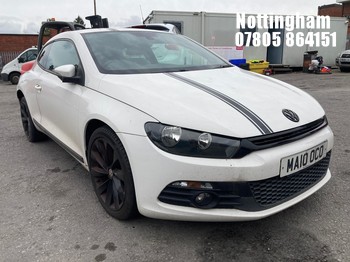 Location: Nottingham - 2010 VOLKSWAGEN SCIROCCO GT TDI S-A Coupe REG: MA10OCO, Keys: No, MOT Expiry date: 04/06/2026, 1968 Diesel, 6 Speed Semi Auto Diesel, Former Keepers: 4