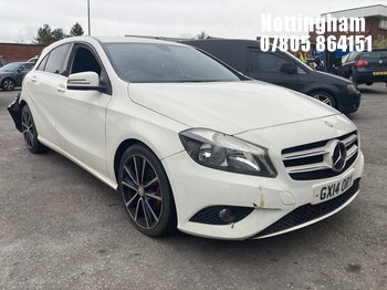 Location: Nottingham - 2014 MERCEDES-BENZ A180 SE ECO CDI 5 Door Hatchback REG: GX14ORY, Keys: No, MOT Expiry date: 29/01/2027, 1461 Diesel, 6 Speed Manual Diesel, Former Keepers: 7